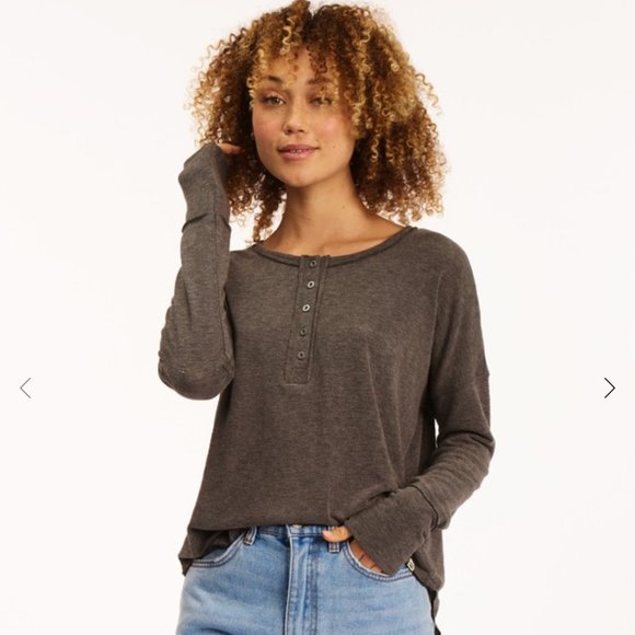 Excellent Condition - Billabong Any Day Henley - Picture 1 of 6